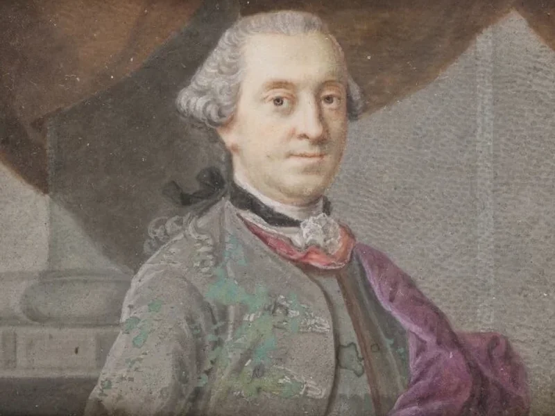 1729-Martin Scheffel - Fredrik Bennet, barone, governatore